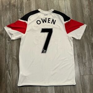 Manchester United Michael
Owen 2010/2011 Away Authentic Soccer Jersey